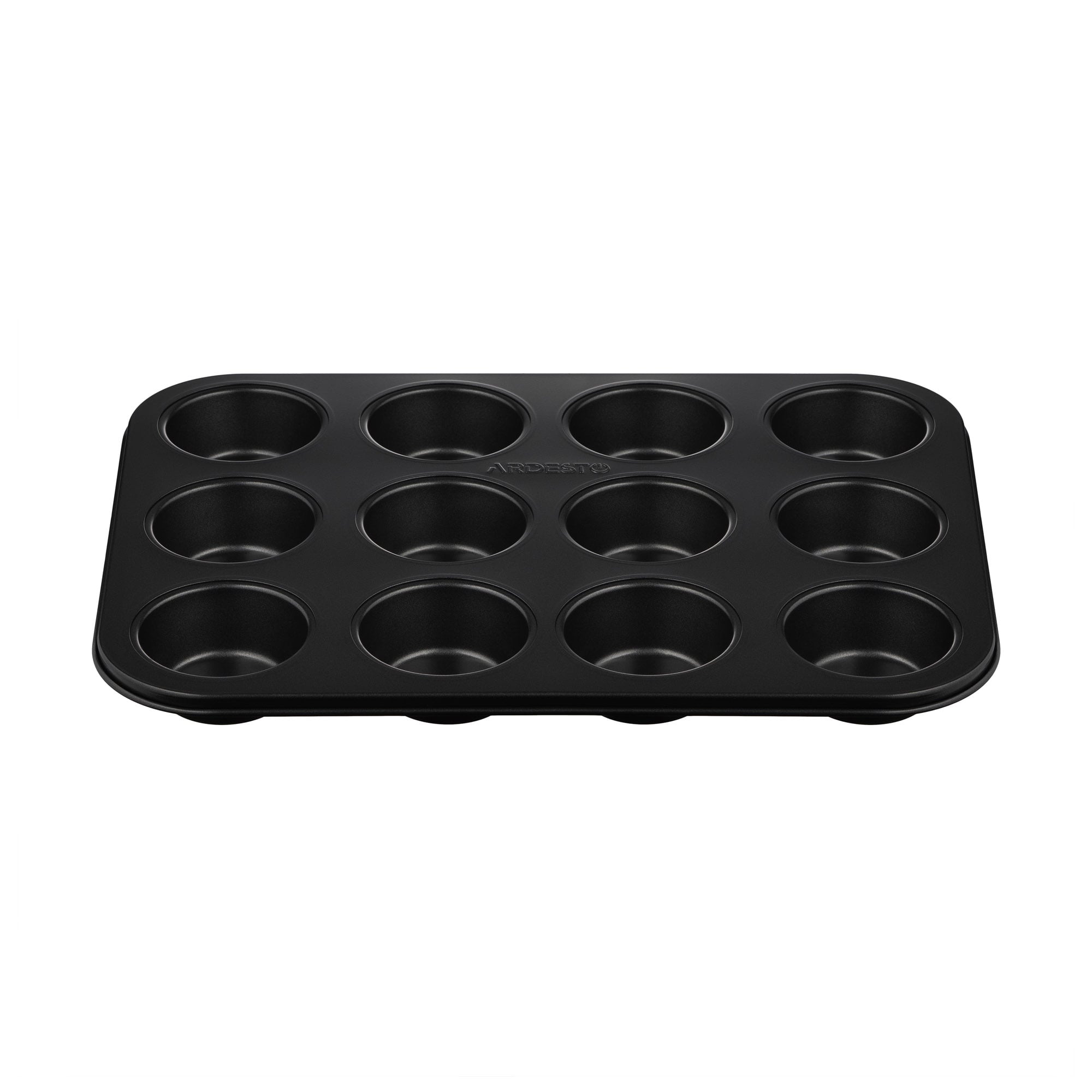 Форма для випікання мафінів Ardesto Gemini сіра, 35*26.5*3 см, 12 шт (AR2305G)